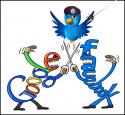Facebook, интернет-компании, покупка, Google+,  Twitter, конкуренция 